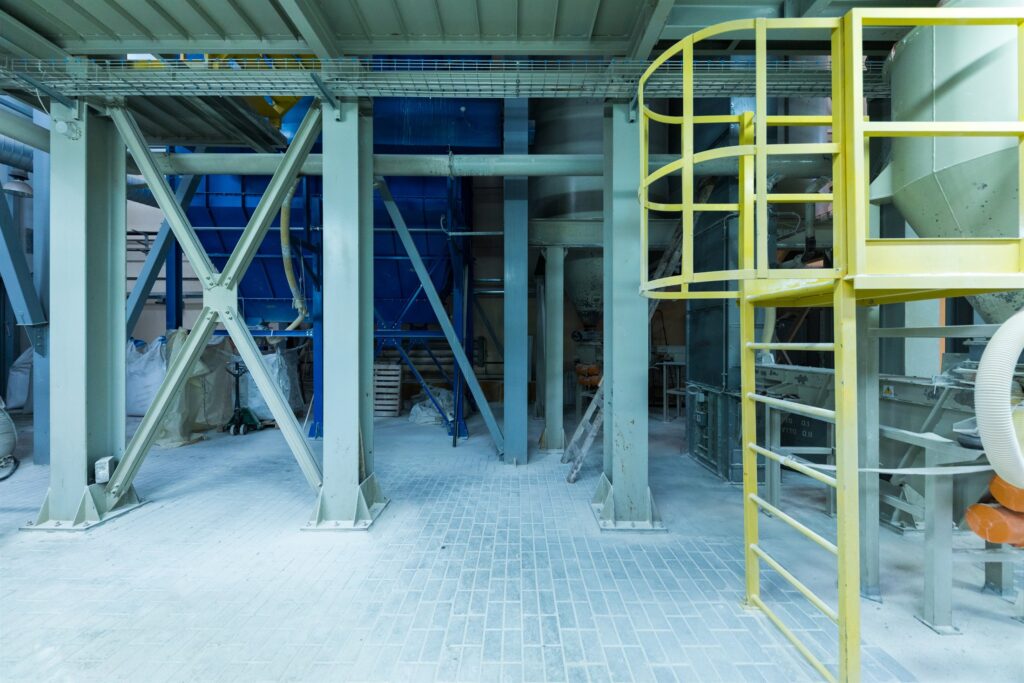 Complex new plant equipment and systems in an industrial facility