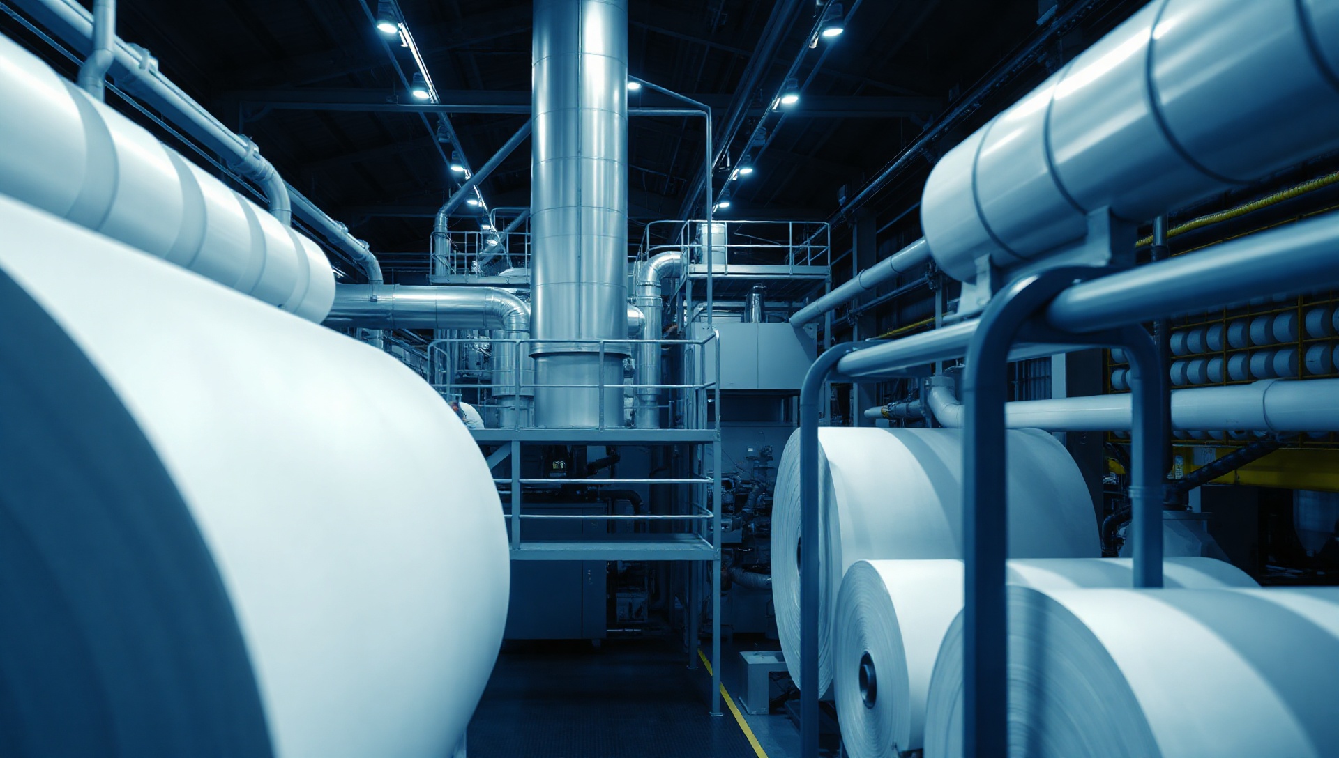 EM3 engineering work at a paper mill dryer section